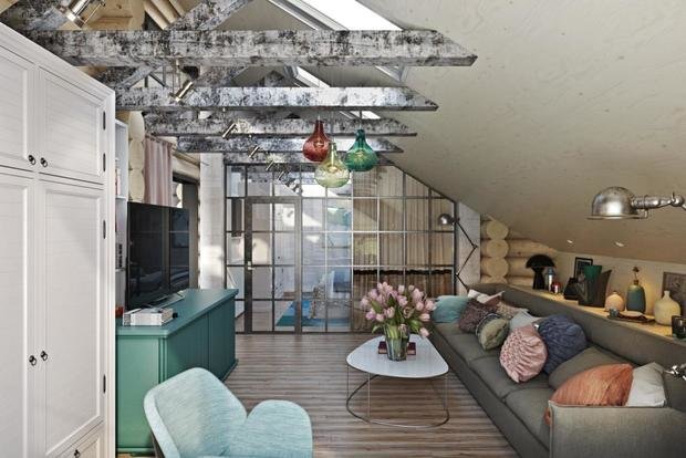 Фото из портфолио ИЗБА&LOFT – фотографии дизайна интерьеров на INMYROOM