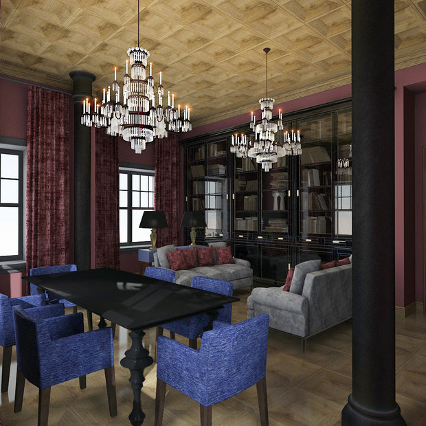 Фото из портфолио Дом в Подмосковье – фотографии дизайна интерьеров на INMYROOM