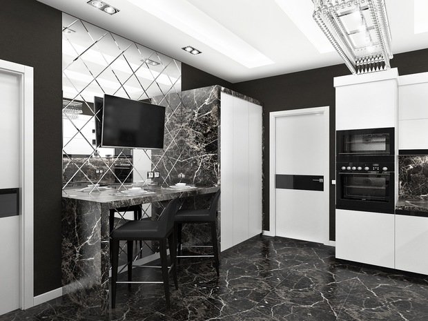 Фотография: Кухня и столовая в стиле Современный, Хай-тек – фото на INMYROOM