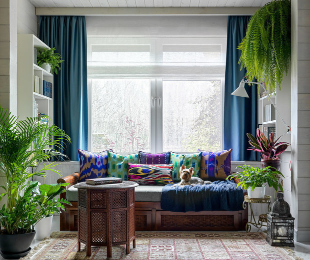 Фотография: Гостиная в стиле Восточный, Декор и DIY, Кашпо, живые растения в интерьере, Как выбрать кашпо, Светлана Давыдова – фото на INMYROOM