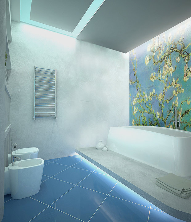 Фото из портфолио Белый минимализм – фотографии дизайна интерьеров на INMYROOM