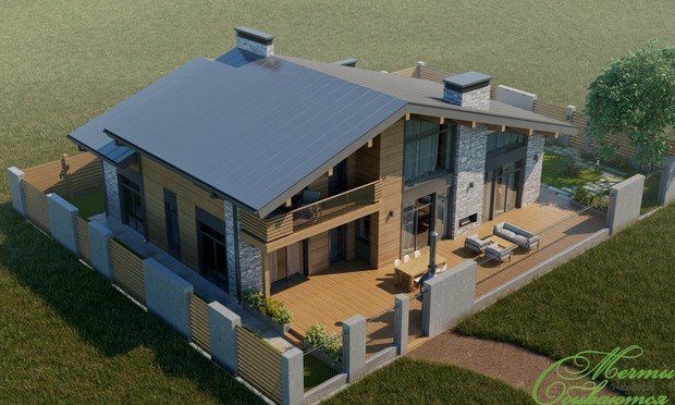 Фото из портфолио Частный дом в Зеленограде – фотографии дизайна интерьеров на INMYROOM