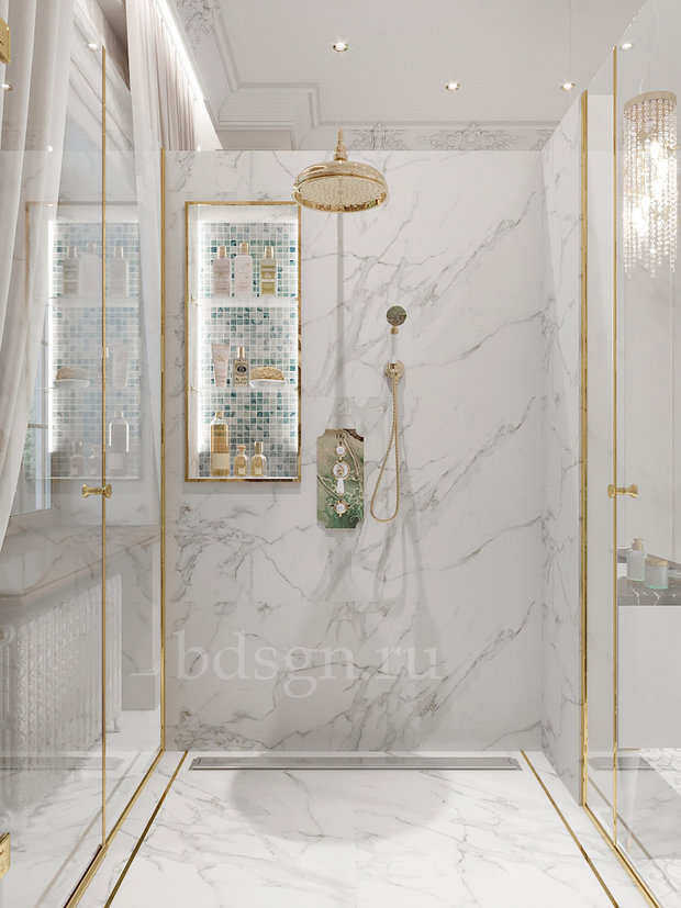 Фото из портфолио 3 королевские ванные в коттедже – фотографии дизайна интерьеров на INMYROOM