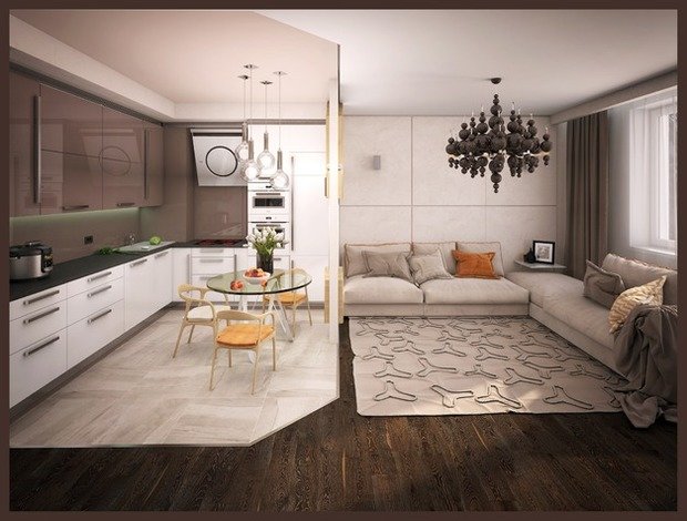 Фото из портфолио Квартира в ЖК Дирижабль – фотографии дизайна интерьеров на INMYROOM