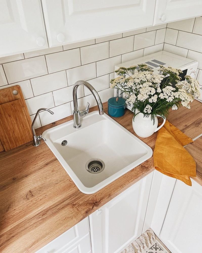 Фотография: Кухня и столовая в стиле Скандинавский, Квартира, Проект недели, Сбербанк, домклик, Сбер, СберСтрахование – фото на INMYROOM Фотография: Кухня и столовая в стиле Скандинавский, Квартира, Проект недели, Сбербанк, домклик, Сбер, СберСтрахование – фото на INMYROOM