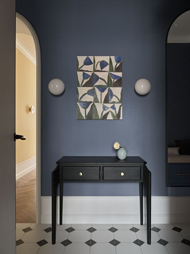 Фотография: Прихожая в стиле Современный, Квартира, Проект дня, Новосибирск, Сталинка, 3 комнаты, 60-90 метров, ремонт сталинки, дизайн кухни в сталинке, современный/скандинавский, фото интерьера, дизайн интерьера фото, фото кухни, Анастасия Рыбина, Елена Дьяконова – фото на INMYROOM