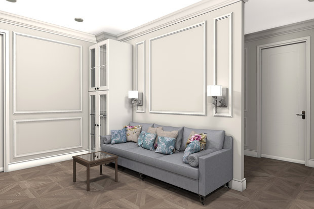 Фото из портфолио Квартира на ул. Садовая – фотографии дизайна интерьеров на INMYROOM