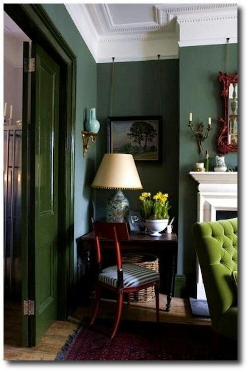 Фото из портфолио Зеленый цвет – фотографии дизайна интерьеров на INMYROOM