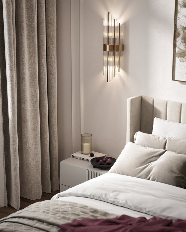 Фото из портфолио Дизайн интерьера квартиры в ЖК «ОМ» в стиле современной классики – фотографии дизайна интерьеров на INMYROOM