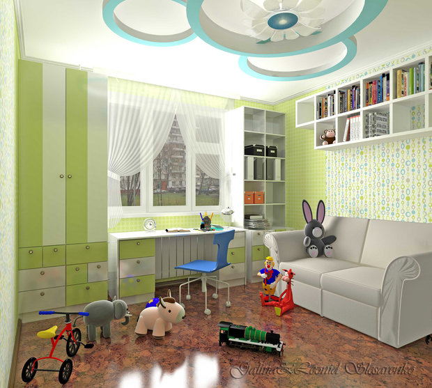 Фото из портфолио Квартира для Дениса – фотографии дизайна интерьеров на INMYROOM