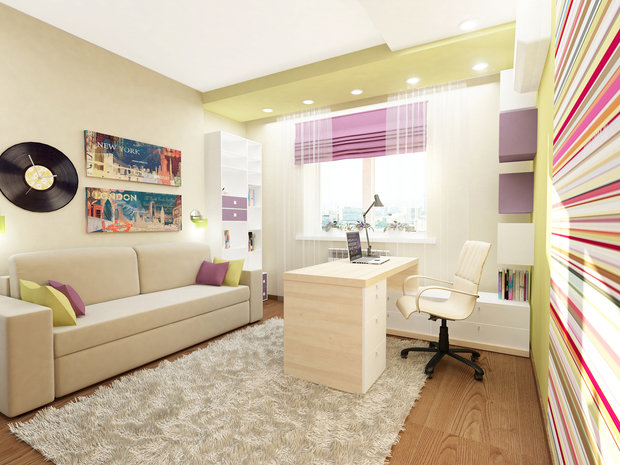 Фото из портфолио Переходный возраст. Комнаты для подростка. – фотографии дизайна интерьеров на INMYROOM