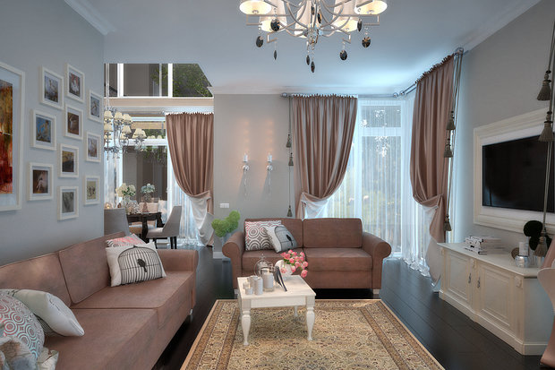 Фото из портфолио Гостиные – фотографии дизайна интерьеров на INMYROOM