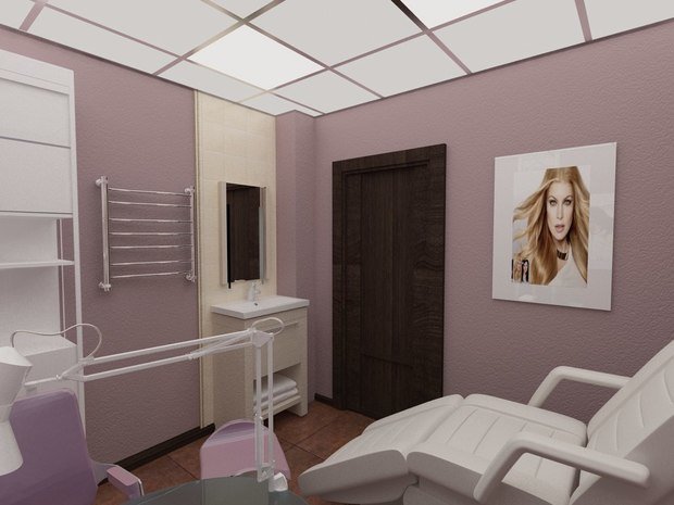 Фото из портфолио Салон красоты в пос. Солнечном. – фотографии дизайна интерьеров на INMYROOM