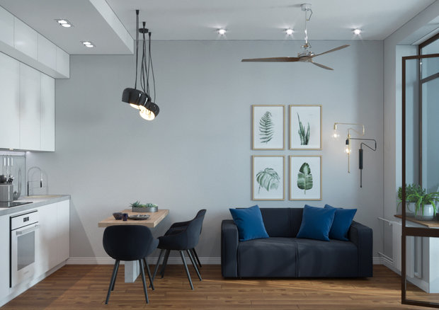 Фото из портфолио SavSity45m – фотографии дизайна интерьеров на INMYROOM