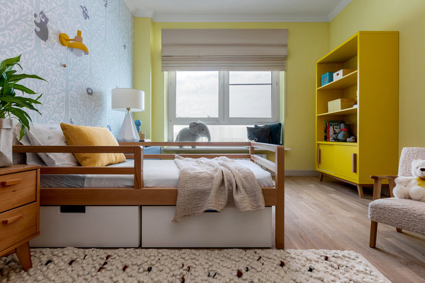 Фотография: Детская в стиле Современный, Квартира, Проект недели, Москва, 3 комнаты, 60-90 метров, Анна Никитина – фото на INMYROOM