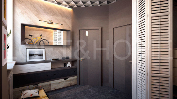 Фото из портфолио ТАУНХАУС, КЕМБРИДЖ, 140М2 – фотографии дизайна интерьеров на InMyRoom.ru