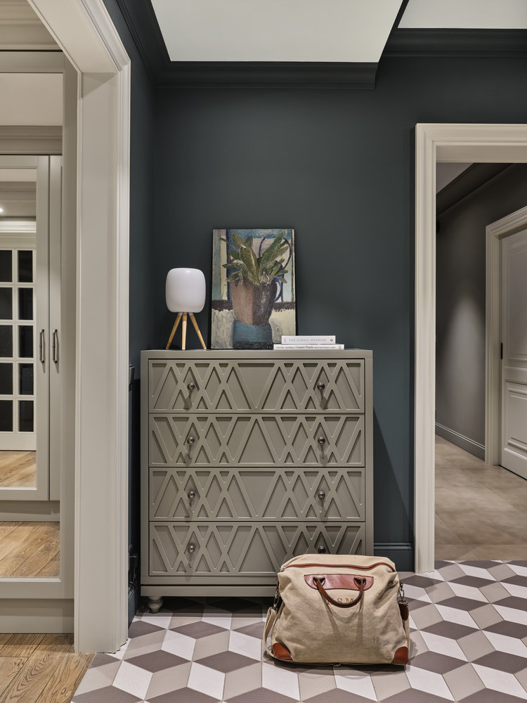 Фотография: Прихожая в стиле Современный, Квартира, Проект недели, Москва, 4 и больше, Более 90 метров, Карина Сейфуль-Мулюкова – фото на INMYROOM