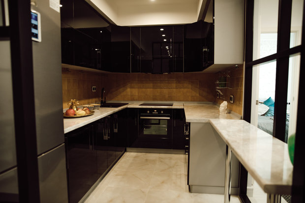 Фото из портфолио ЖК  "Latifa Resedens" Алматы  – фотографии дизайна интерьеров на INMYROOM