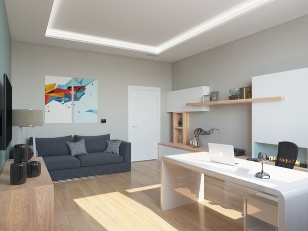 Фото из портфолио Кабинет – фотографии дизайна интерьеров на INMYROOM