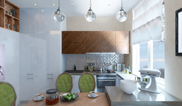 Фото из портфолио Намек на лофт – фотографии дизайна интерьеров на INMYROOM