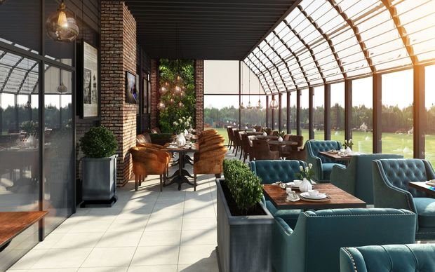 Фото из портфолио Кафе новотель 2 – фотографии дизайна интерьеров на INMYROOM