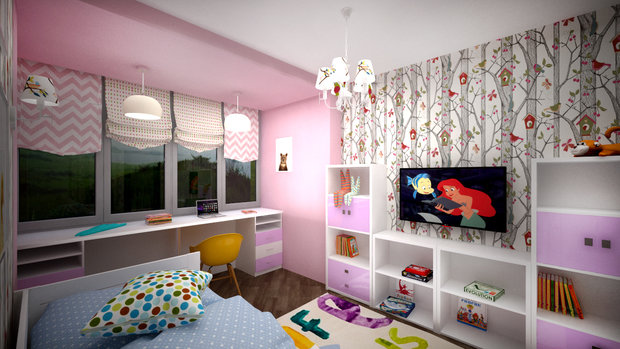 Фото из портфолио Из 2-шки в 3-шку. Проект квартиры в Балашихе – фотографии дизайна интерьеров на INMYROOM