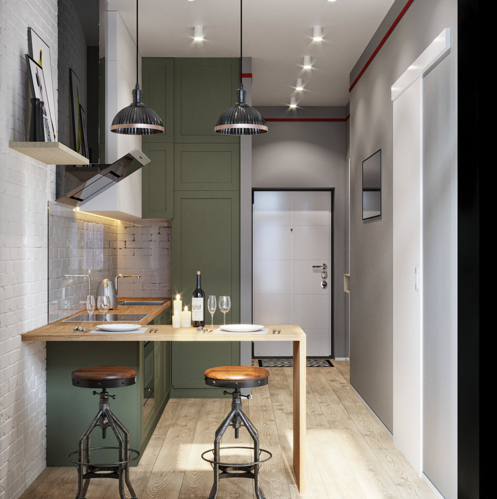 Фото из портфолио Квартира для молодого человека ЖК Петр 1 – фотографии дизайна интерьеров на INMYROOM Фото из портфолио Квартира для молодого человека ЖК Петр 1 – фотографии дизайна интерьеров на INMYROOM