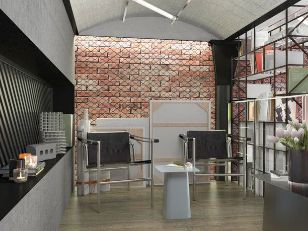 Фото из портфолио Офис на Красном Октябре – фотографии дизайна интерьеров на INMYROOM