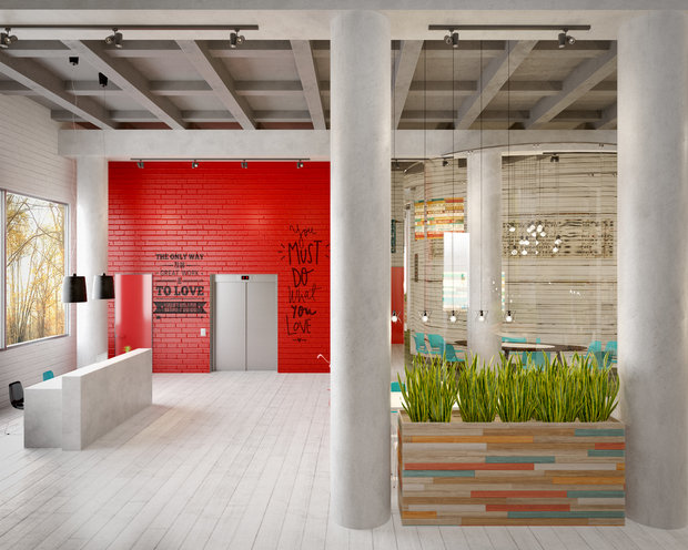 Фото из портфолио Офис  – фотографии дизайна интерьеров на INMYROOM