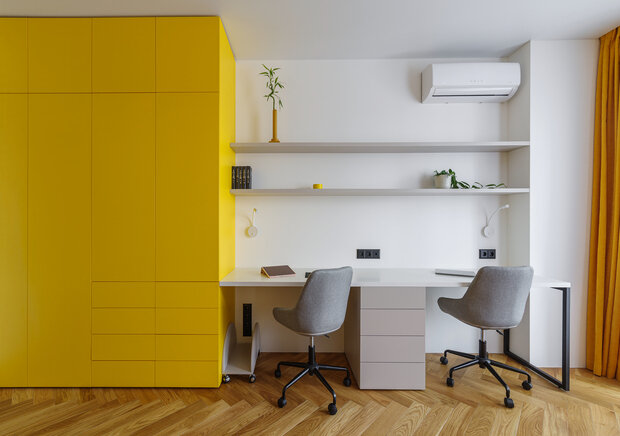 Фотография: Детская в стиле Современный, Эклектика, Квартира, Проект дня, Воронеж, 3 комнаты, Более 90 метров, Олеся Логунова, Полина Пешкова, Collage.Studio – фото на INMYROOM