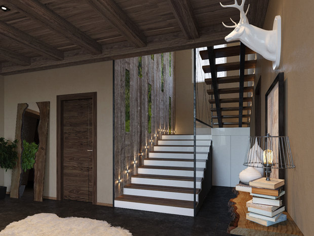 Фото из портфолио коттедж п.Кирполье – фотографии дизайна интерьеров на INMYROOM