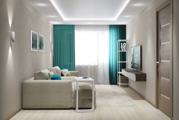 Фото из портфолио Омск ул. Лукашевича 43кв.м. – фотографии дизайна интерьеров на INMYROOM