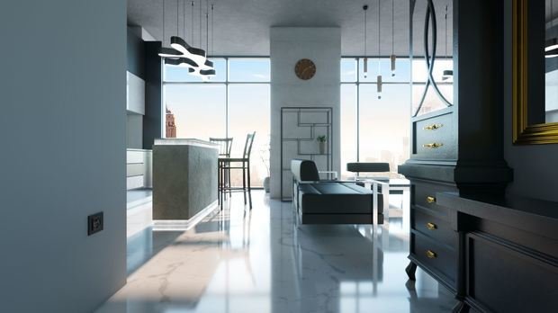 Фото из портфолио Open space  – фотографии дизайна интерьеров на INMYROOM