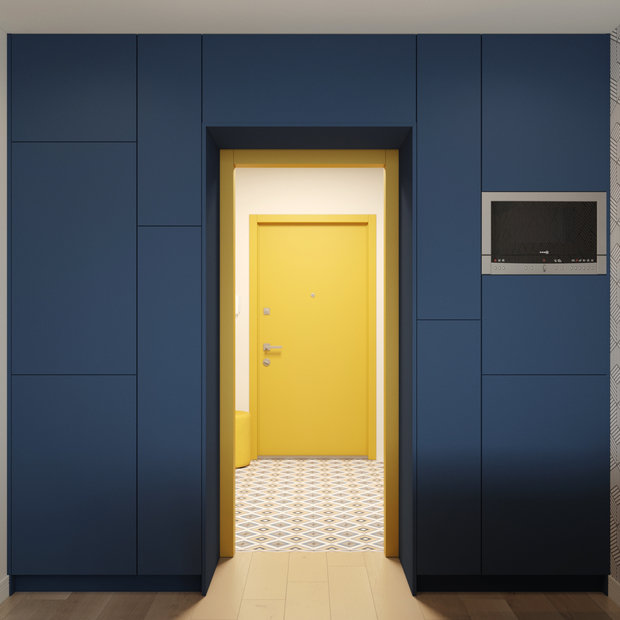 Фото из портфолио Квартира в скандинавском стиле в ЖК Галактика – фотографии дизайна интерьеров на INMYROOM