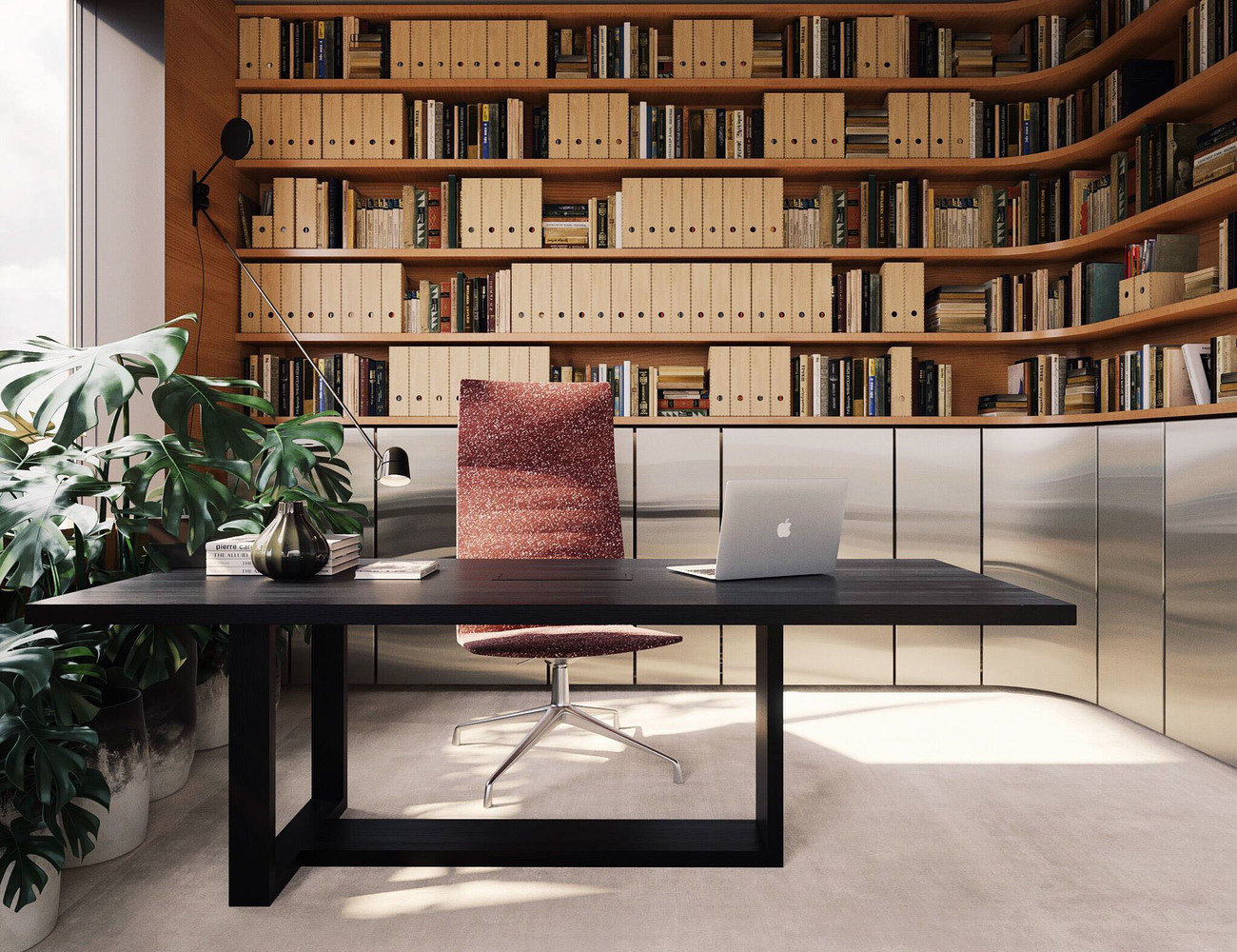 Фотография: Кабинет в стиле Современный, Скандинавский, Квартира, Минимализм, Проект недели, Киев, Монолитный дом, 4 и больше, Более 90 метров, Дмитрий Сивак, S&T architects – фото на INMYROOM