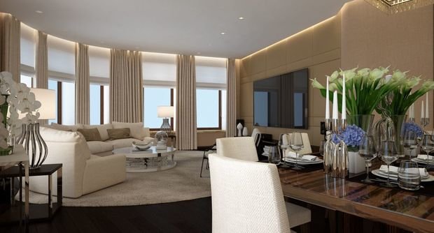 Фото из портфолио Apartaments merzlyakovsky – фотографии дизайна интерьеров на INMYROOM