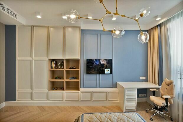 Фото из портфолио Ремонт квартиры в стиле ар-деко в ЖК Долина Сетунь – фотографии дизайна интерьеров на INMYROOM