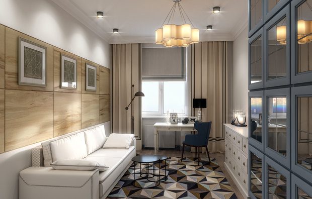 Фото из портфолио Французский лофт – фотографии дизайна интерьеров на INMYROOM