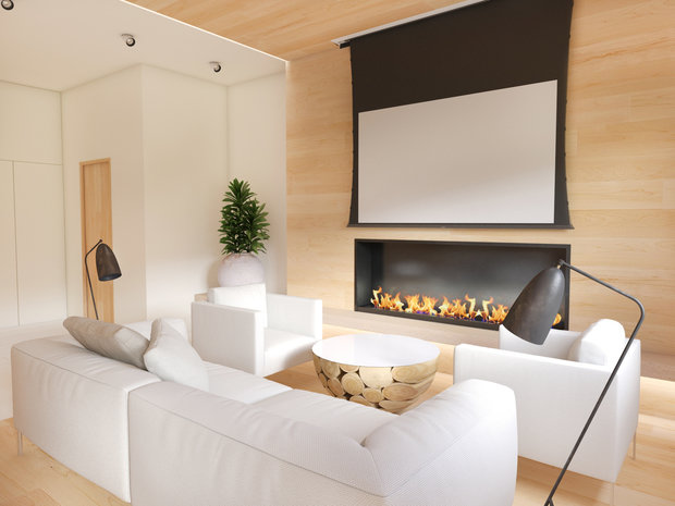 Фотография: Гостиная в стиле Скандинавский, Современный, Квартира, Дома и квартиры, Минимализм, Проект недели – фото на INMYROOM