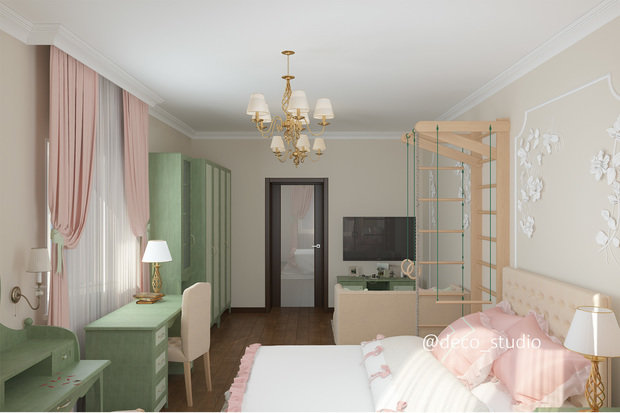 Фото из портфолио Дизайн интерьера коттеджа 280 кв.м. – фотографии дизайна интерьеров на INMYROOM