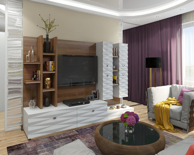Фото из портфолио Черничный взрыв!!! – фотографии дизайна интерьеров на INMYROOM