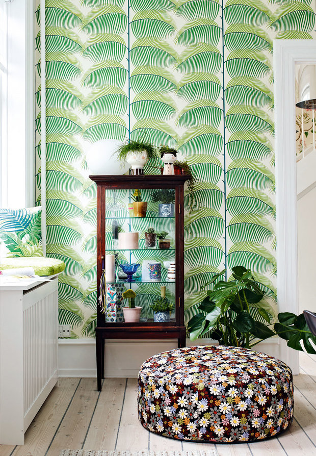 Фото из портфолио Яркий Пентхаус класса люкс с красочными обоями – фотографии дизайна интерьеров на INMYROOM