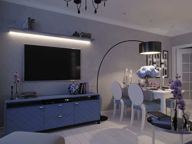 Фото из портфолио Волшебный сад  – фотографии дизайна интерьеров на INMYROOM