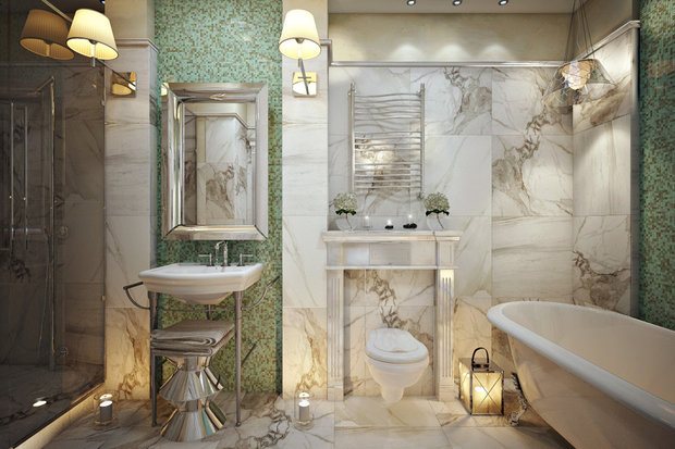 Фото из портфолио Квартира «Парадный стиль», 133 кв.м. – фотографии дизайна интерьеров на INMYROOM