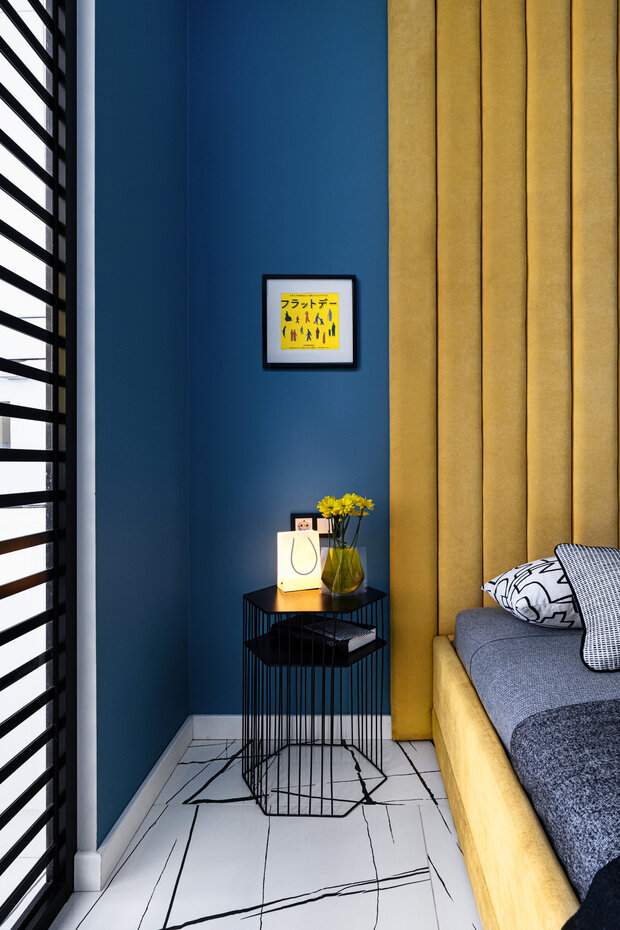 Фотография: Спальня в стиле Современный, Эклектика, Малогабаритная квартира, Квартира, Студия, Проект дня, Москва, Оксана Олейник, до 40 метров – фото на INMYROOM