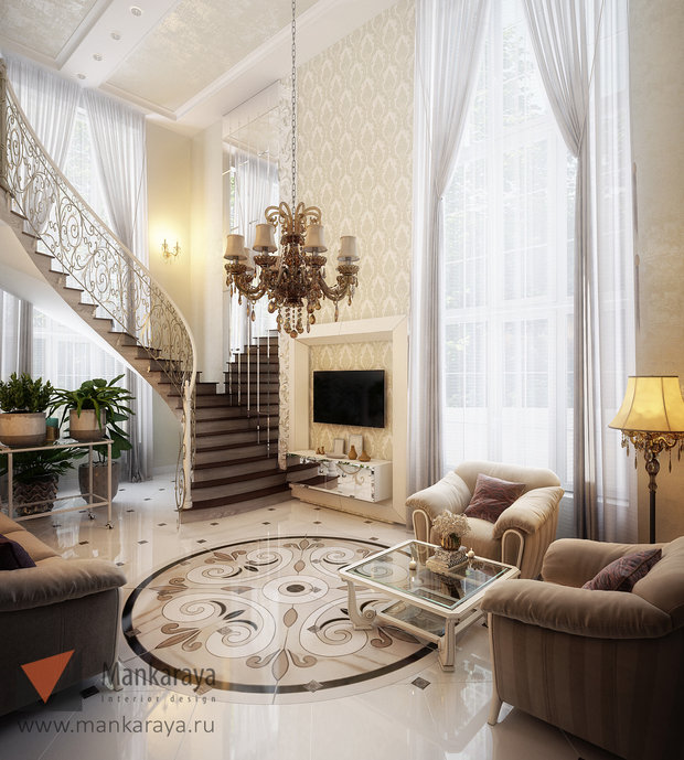 Фото из портфолио Калужское шоссе – фотографии дизайна интерьеров на INMYROOM