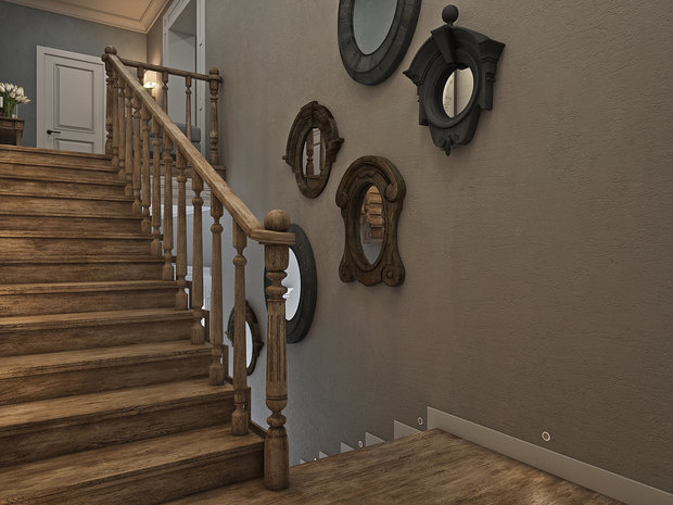 Фотография: Прихожая в стиле Прованс и Кантри, Дом, Проект недели, Алексей Иванов, Ленинградская область, 4 и больше, Более 90 метров – фото на INMYROOM