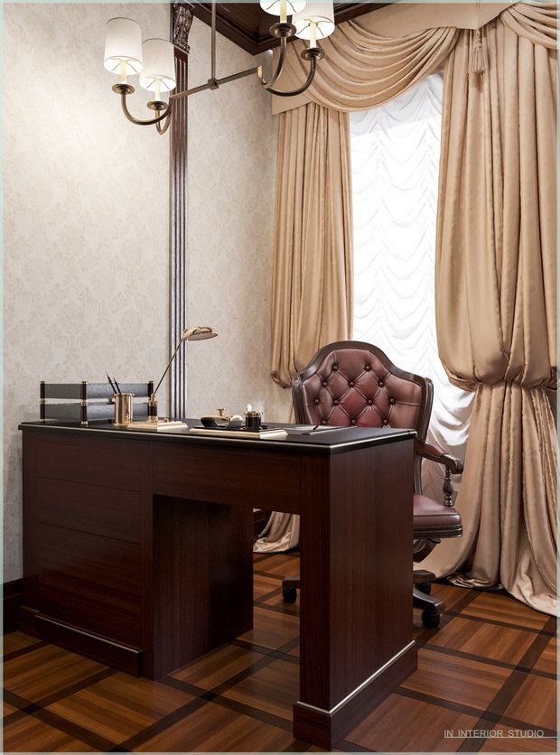 Фото из портфолио Русская Классика – фотографии дизайна интерьеров на INMYROOM