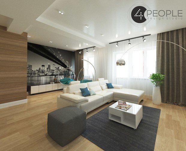Фото из портфолио Квартира 120 кв.м – фотографии дизайна интерьеров на INMYROOM