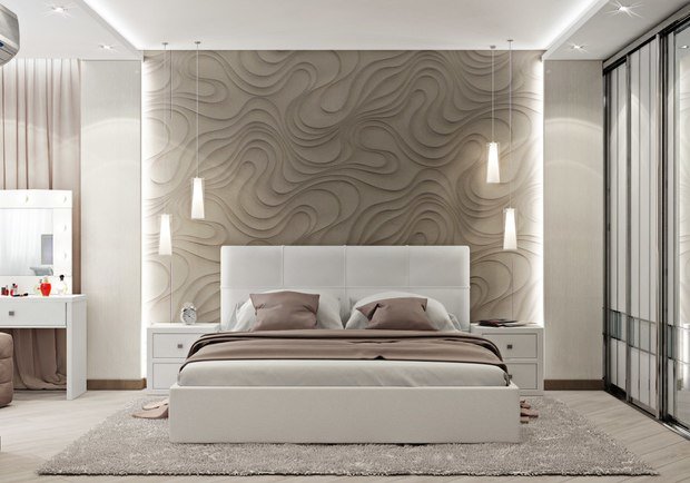 Фото из портфолио 3к.кв. в кофейных тонах в ЖК Черемушки 2 (83 кв.м) – фотографии дизайна интерьеров на INMYROOM